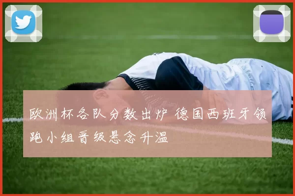 欧洲杯各队分数出炉 德国西班牙领跑小组晋级悬念升温