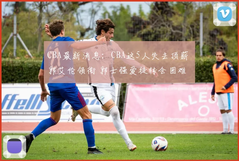 CBA最新消息:CBA这5人失去顶薪 郭艾伦领衔 郭士强爱徒转会困难
